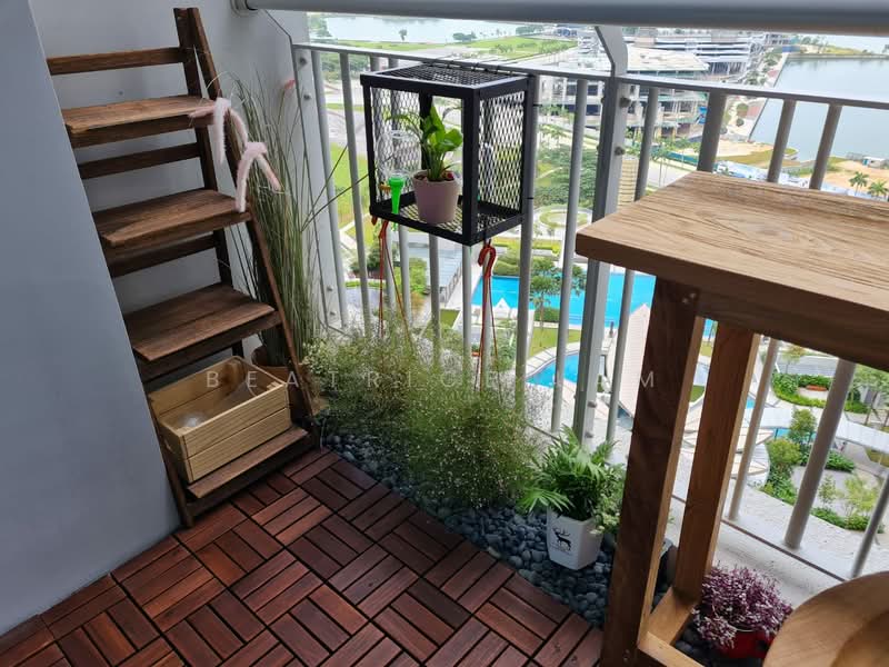 Service Residence for Rent at Teega Suites - Beatrice Lam - Balcony - PropertyGuru.com.my