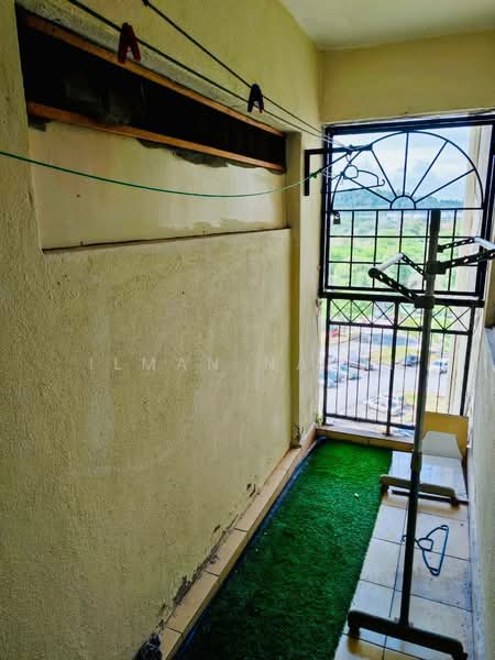 Apartment for Sale at Pangsapuri Putra Harmoni - Ilman Nahri - Balcony - PropertyGuru.com.my