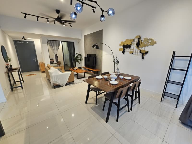 Condominium for Rent at One Cochrane Residence - Kent Fatt - Living Room - PropertyGuru.com.my