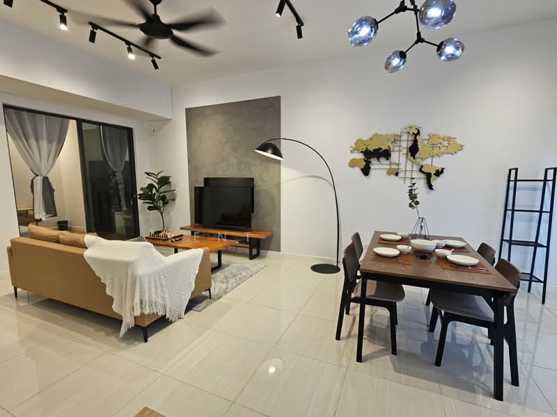 Condominium for Rent at One Cochrane Residence - Kent Fatt - Living Room - PropertyGuru.com.my