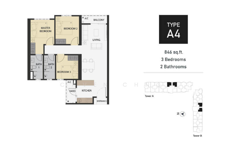 Servis Apartment untuk Dijual di Aster Hill - Caven Chng - PropertyGuru.com.my