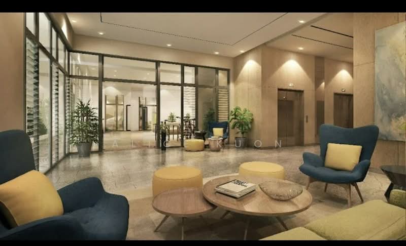 Service Residence for Sale at AraTre' Residences - Alice Kuon - Lobby - PropertyGuru.com.my