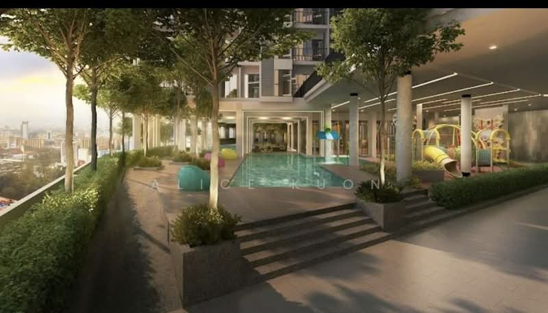 Service Residence for Sale at AraTre' Residences - Alice Kuon - Exterior - PropertyGuru.com.my