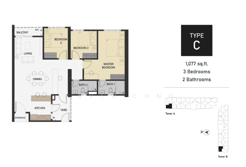 Servis Apartment untuk Dijual di Aster Hill - Caven Chng - PropertyGuru.com.my