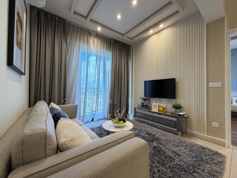 Servis Apartment untuk Dijual di Aster Hill - Caven Chng - Living Room - PropertyGuru.com.my