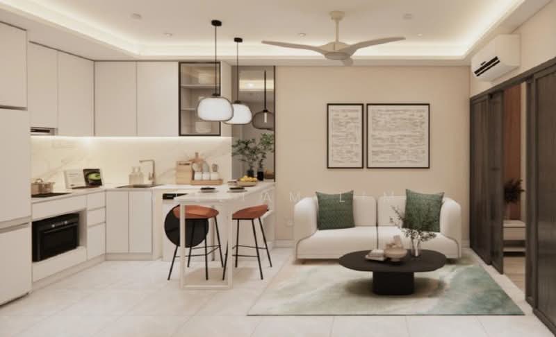 Servis Apartment untuk Dijual di Skypark Kepler @ Lido Waterfront Boulevard - William Lim - Kitchen - PropertyGuru.com.my