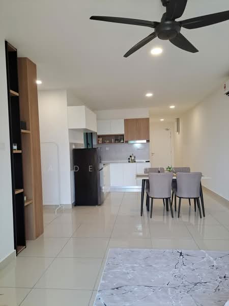 Service Residence for Sale at AraTre' Residences - Aiden Chia - Living Room - PropertyGuru.com.my
