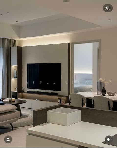 Servis Apartment untuk Disewa di The Atrium - Apple Liew - Living Room - PropertyGuru.com.my
