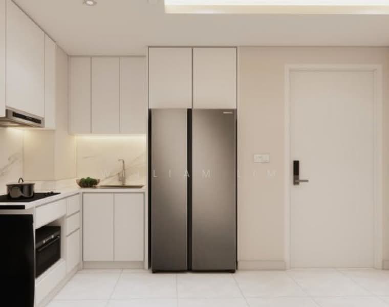 Servis Apartment untuk Dijual di Skypark Kepler @ Lido Waterfront Boulevard - William Lim - Kitchen - PropertyGuru.com.my
