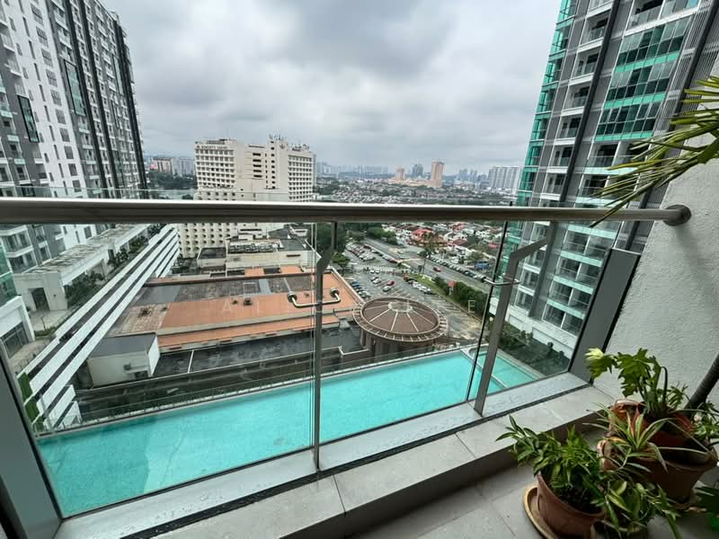 Servis Apartment untuk Disewa di Dorsett Waterfront Subang - Alice Lee - Balcony - PropertyGuru.com.my