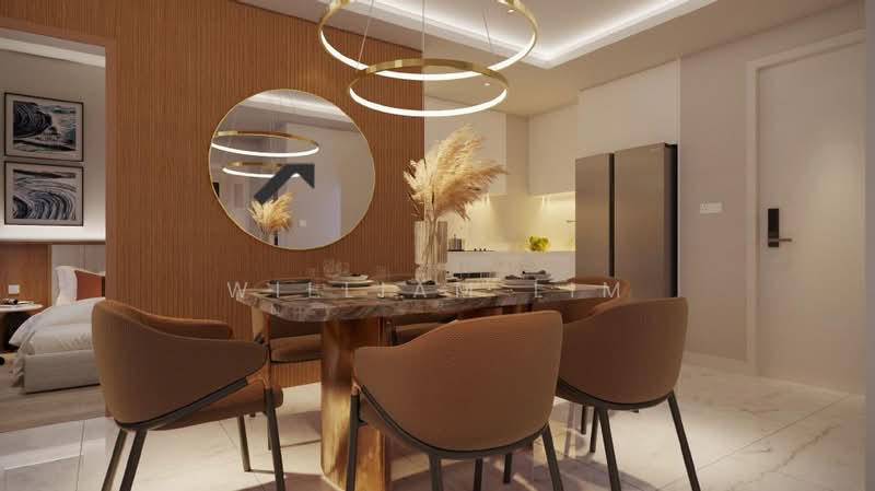 Servis Apartment untuk Dijual di Skypark Kepler @ Lido Waterfront Boulevard - William Lim - Dining Room - PropertyGuru.com.my