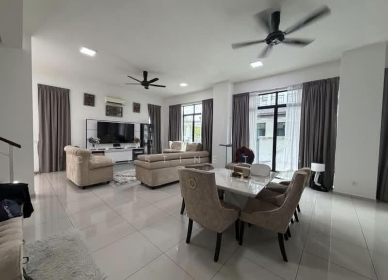 Rumah Berkembar untuk Dijual di Eco Majestic (Semenyih) - Celestine Ting - Living Room - PropertyGuru.com.my