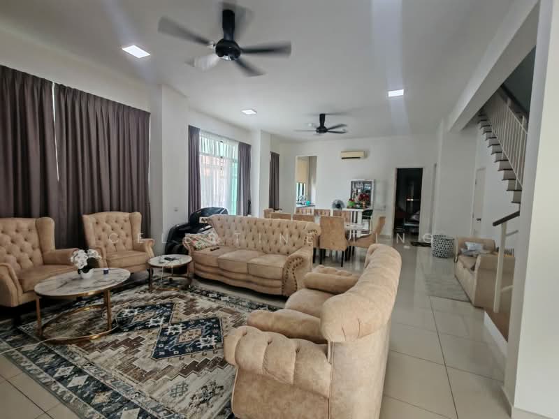 Rumah Berkembar untuk Dijual di Eco Majestic (Semenyih) - Celestine Ting - Living Room - PropertyGuru.com.my
