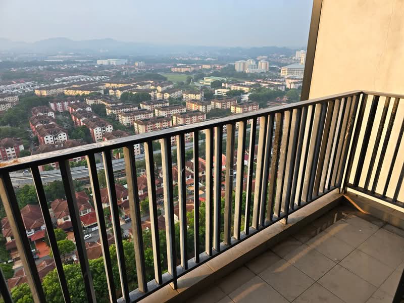Service Residence for Rent at i-Residence @ i-City - Ray Lee - Balcony - PropertyGuru.com.my