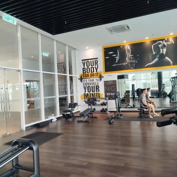 Servis Apartment untuk Dijual di Quill Residence - Chin Pey Ling - Gym - PropertyGuru.com.my
