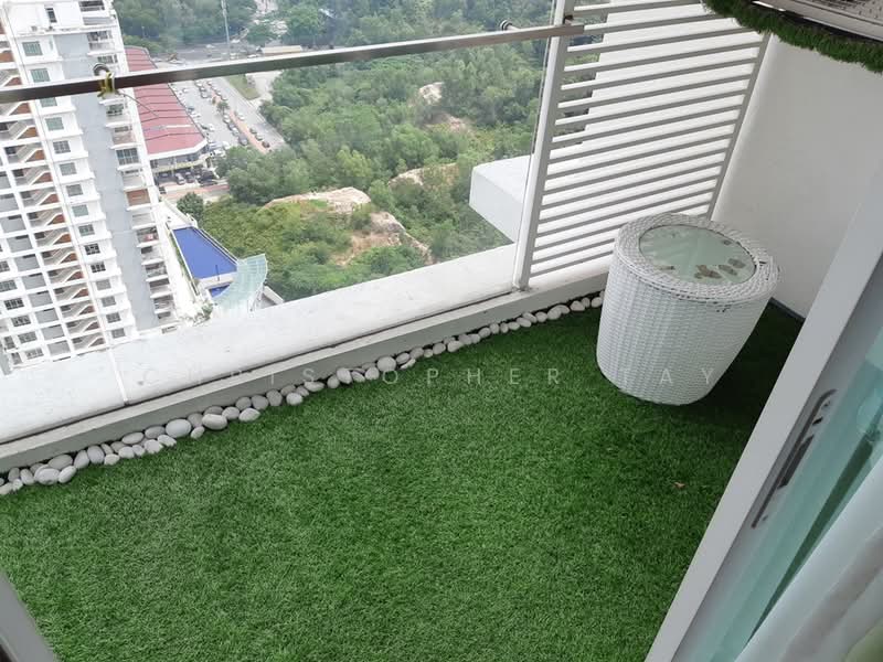 Kondominium untuk Dijual di Le Yuan Residence - Christopher Tay - Balcony - PropertyGuru.com.my