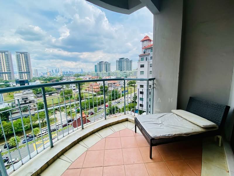 Kondominium untuk Disewa di Hartamas Regency 1 - Elaine Cheah - Balcony - PropertyGuru.com.my