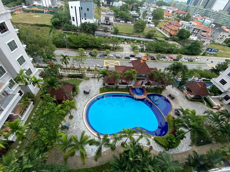 Kondominium untuk Disewa di Hartamas Regency 1 - Elaine Cheah - Pool - PropertyGuru.com.my