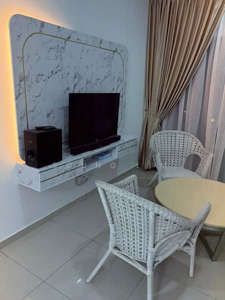 Service Residence for Rent at D'Quince Residences - Soung Lim - Living Room - PropertyGuru.com.my
