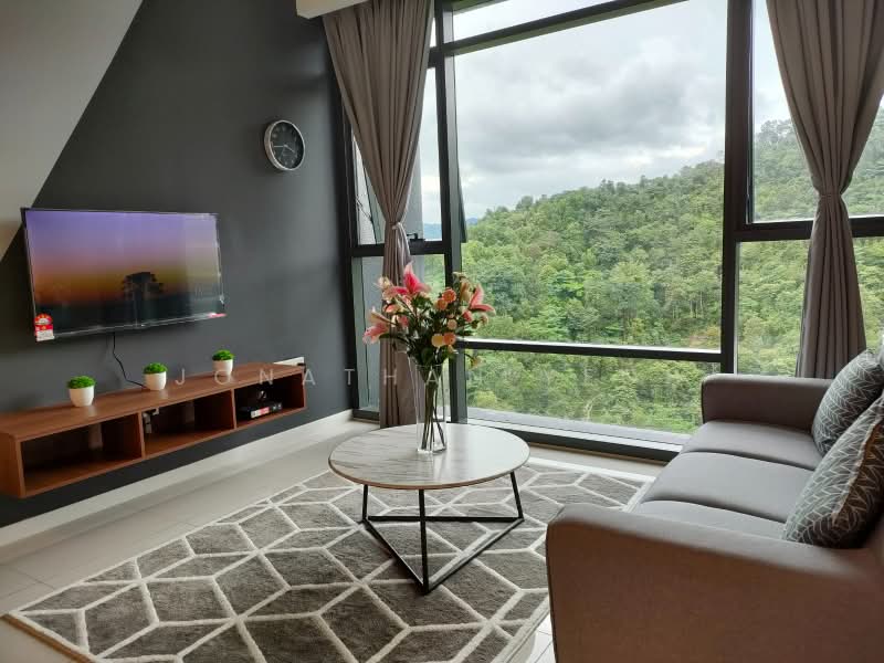 Servis Apartment untuk Disewa di The Ridge - Jonathan Yeoh - Living Room - PropertyGuru.com.my