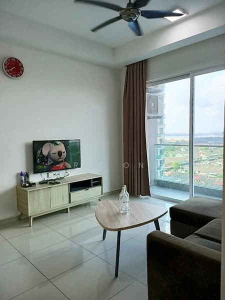 Service Residence for Rent at D'carlton (Residensi Seri Mega) - Kris Ong - Living Room - PropertyGuru.com.my