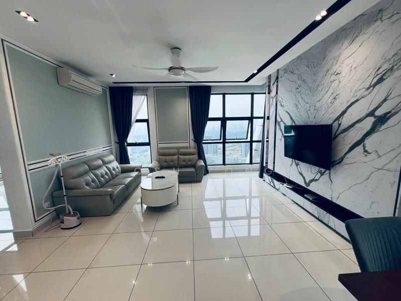Servis Apartment untuk Dijual di Arte Mont Kiara - Josh Yong - Living Room - PropertyGuru.com.my