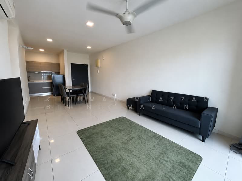 Service Residence for Rent at Emira Residence - Nik Ahmad Muazzam Bin Nik Mazlan - Living Room - PropertyGuru.com.my