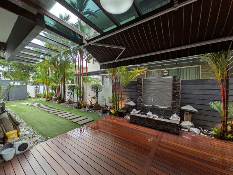 Semi-Detached House for Sale in Temasya Glenmarie (Glenmarie) - Gary Goh - Garden - PropertyGuru.com.my