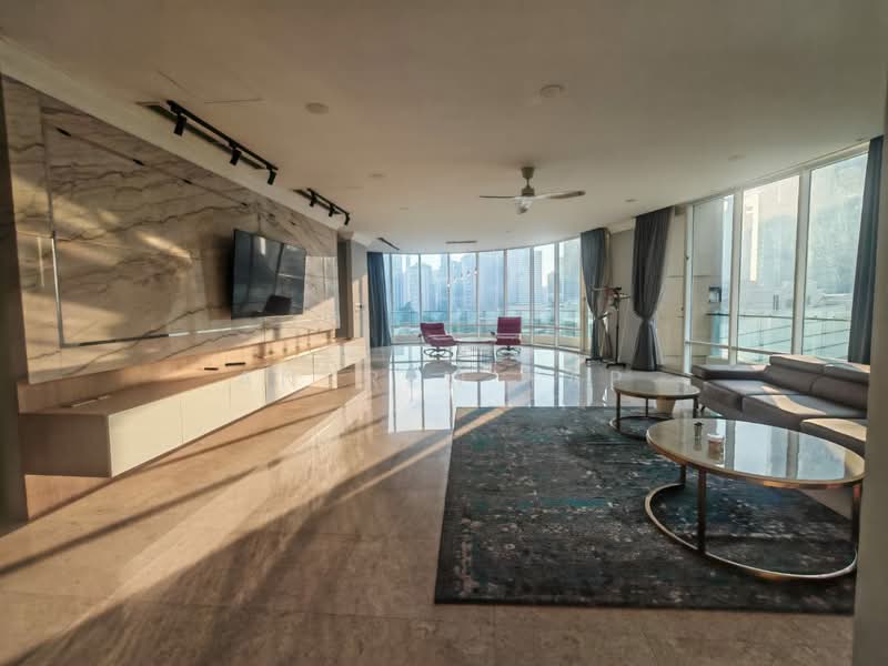 Service Residence for Rent at The Oval - Andrew Yap - Living Room - PropertyGuru.com.my