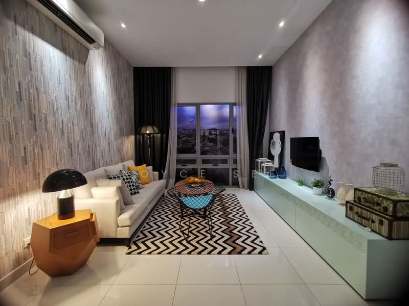 Servis Apartment untuk Dijual di Aricia Residences - Joyce See - Living Room - PropertyGuru.com.my