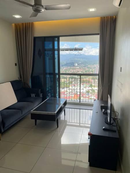 Service Residence for Sale at KL Traders Square - Wesley Fu - Living Room - PropertyGuru.com.my