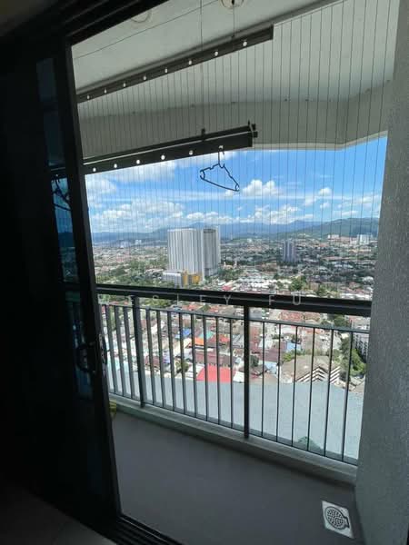 Service Residence for Sale at KL Traders Square - Wesley Fu - Balcony - PropertyGuru.com.my