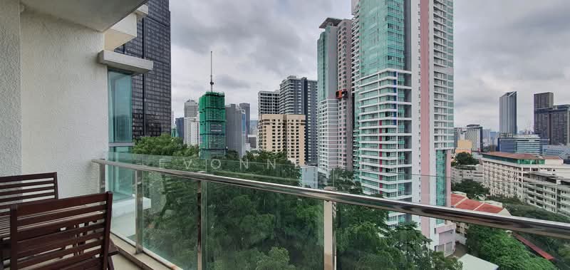 Servis Apartment untuk Dijual di Suasana Bukit Ceylon / Raja Chulan Residences - Evonne Lee - Balcony - PropertyGuru.com.my