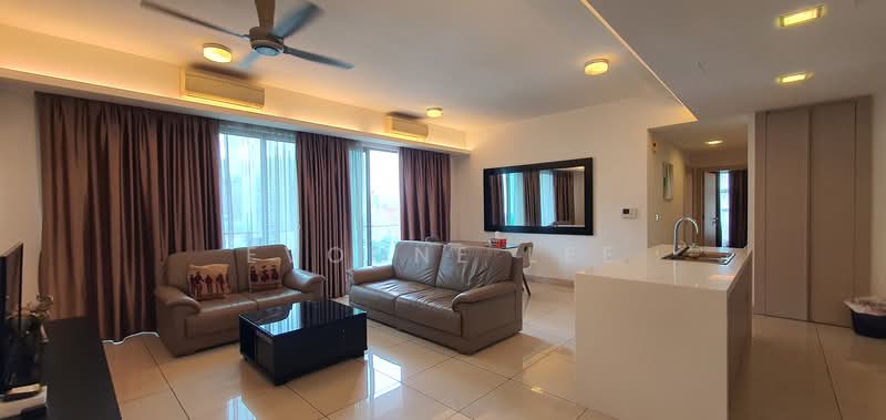 Servis Apartment untuk Dijual di Suasana Bukit Ceylon / Raja Chulan Residences - Evonne Lee - Living Room - PropertyGuru.com.my