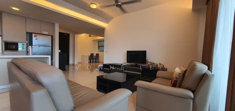 Servis Apartment untuk Dijual di Suasana Bukit Ceylon / Raja Chulan Residences - Evonne Lee - Living Room - PropertyGuru.com.my