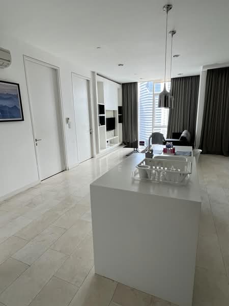 Service Residence for Sale at The Face Suites (Platinum Suites) - Courines Tan - Living Room - PropertyGuru.com.my