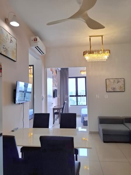 Service Residence for Rent at Zentro Residences Serviced Apartment - Siew Khim Ng - Living Room - PropertyGuru.com.my