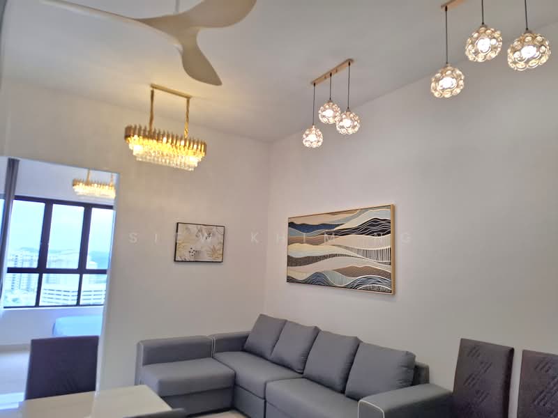 Service Residence for Rent at Zentro Residences Serviced Apartment - Siew Khim Ng - Living Room - PropertyGuru.com.my