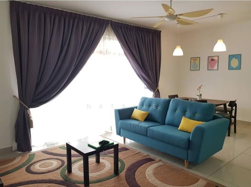 Condominium for Rent at Dwiputra Residences - Natalie Loke - Living Room - PropertyGuru.com.my