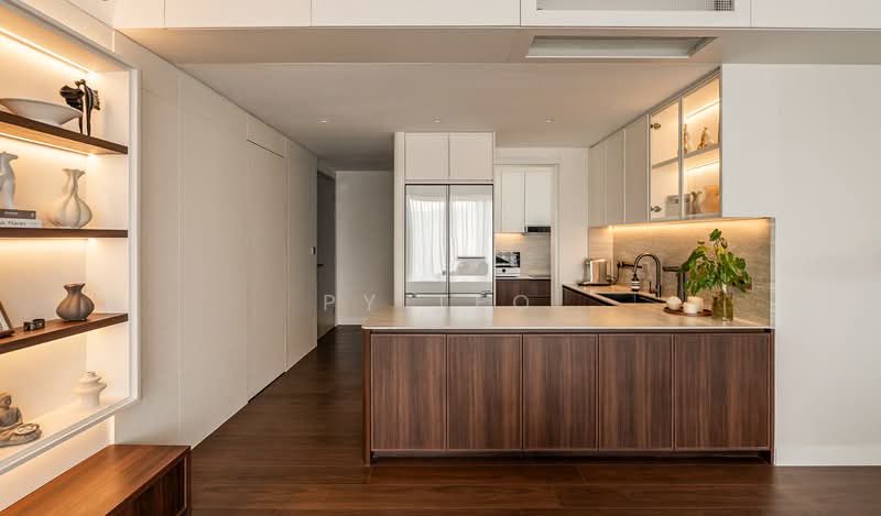 Servis Apartment untuk Dijual di The Leafz @ Dedaun - PY Teo - Kitchen - PropertyGuru.com.my