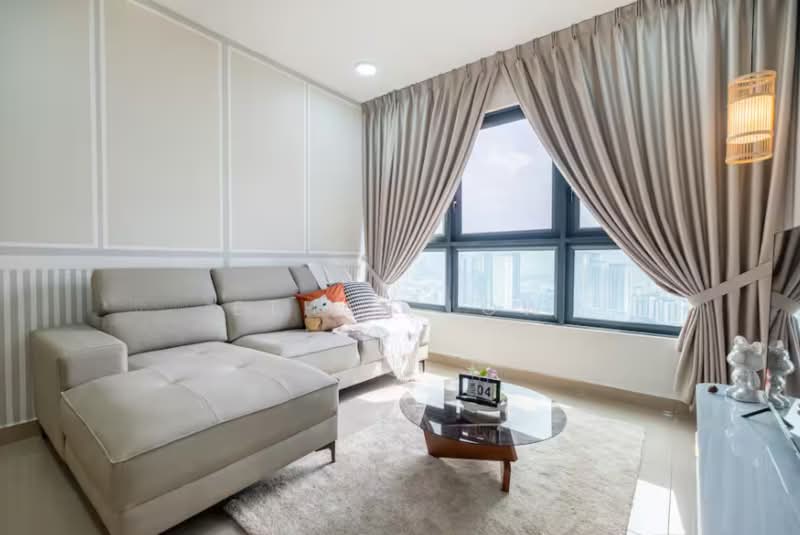 Servis Apartment untuk Dijual di Emerald 9 - Ethan Low - Living Room - PropertyGuru.com.my