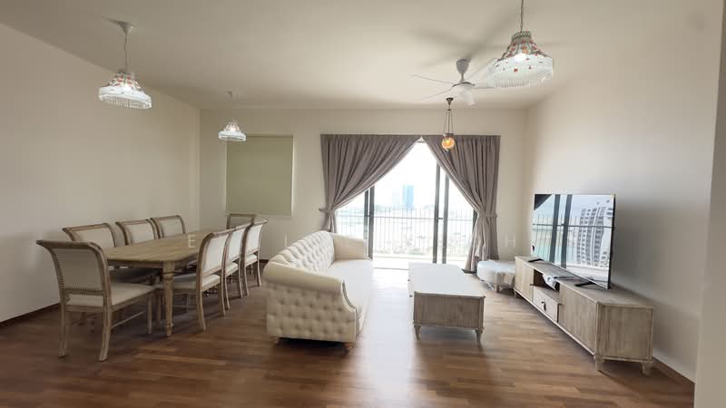 Servis Apartment untuk Disewa di The Tamarind - Elaine Yeoh - Living Room - PropertyGuru.com.my