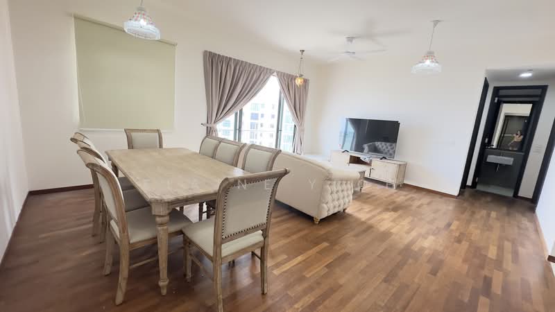 Servis Apartment untuk Disewa di The Tamarind - Elaine Yeoh - Living Room - PropertyGuru.com.my