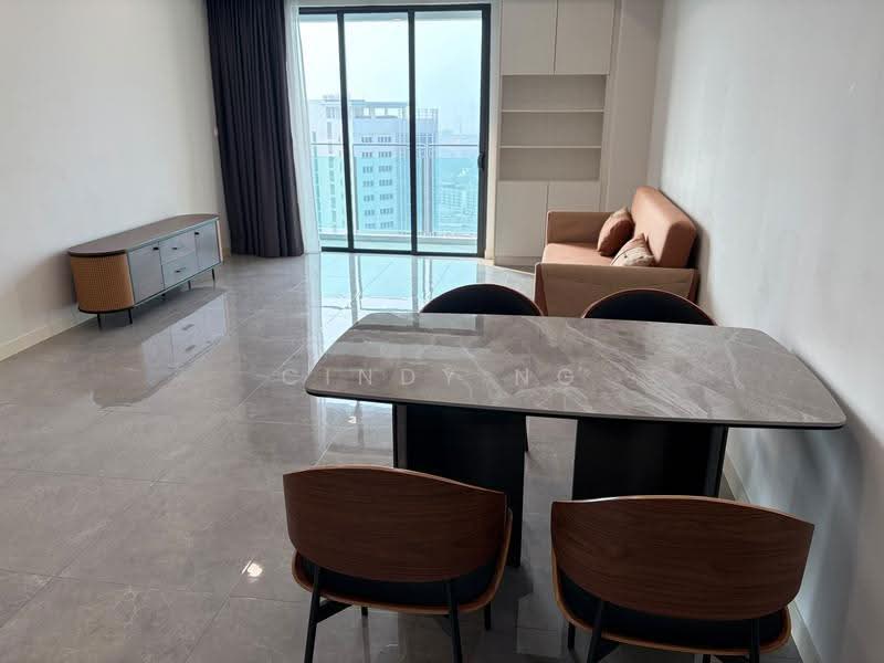 Kediaman Servis untuk Disewa di Ooak Suites @ Kiara 163 - Cindy Ng - Living Room - PropertyGuru.com.my
