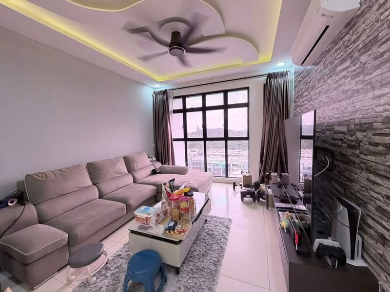 Servis Apartment untuk Dijual di The Garden Residences - Alice Goh - Living Room - PropertyGuru.com.my
