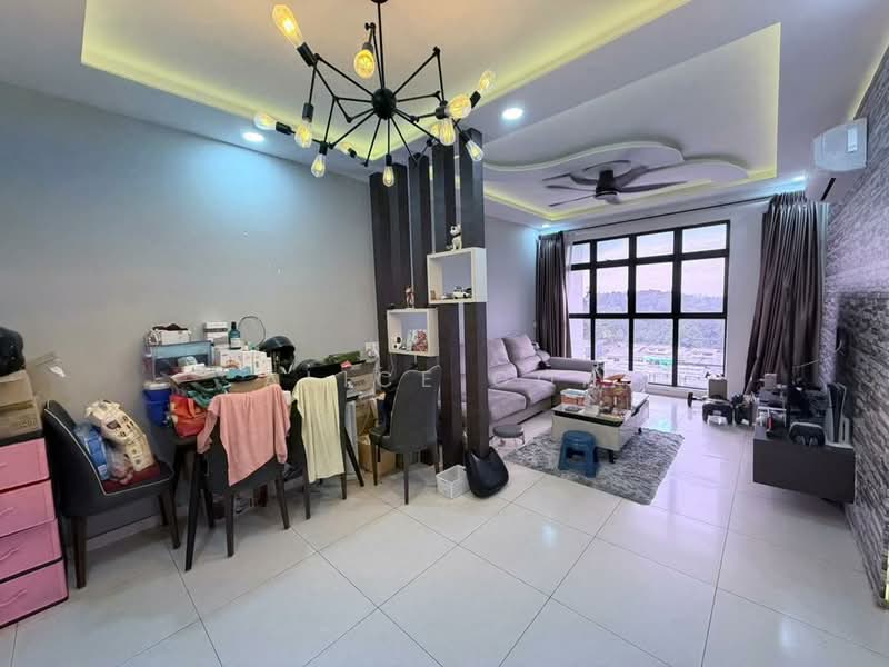 Servis Apartment untuk Dijual di The Garden Residences - Alice Goh - Living Room - PropertyGuru.com.my