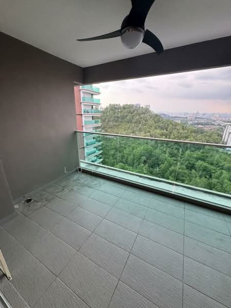 Kondominium untuk Disewa di Rimba Residence - Luff Lee - Balcony - PropertyGuru.com.my