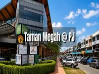 For Rent - Taman Megah @ Petaling Jaya | Hottest Road Shoplot for Rent