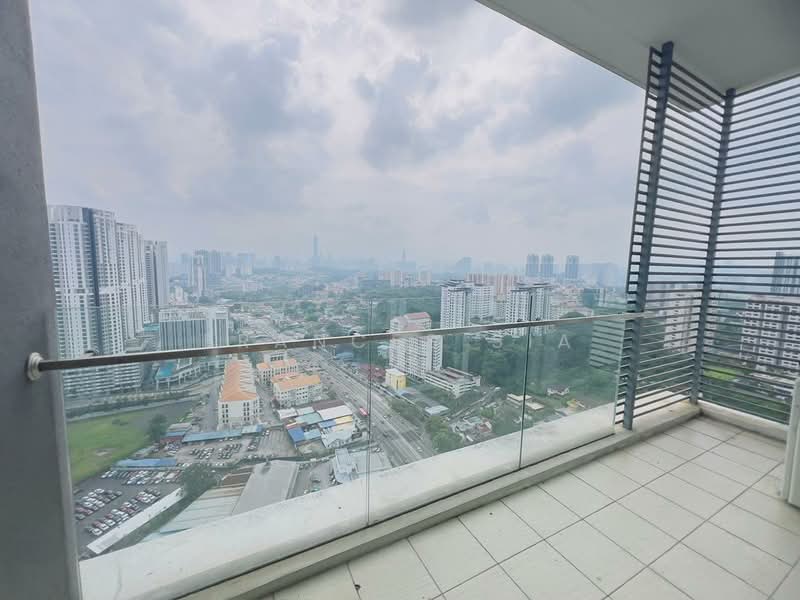 Service Residence for Rent at Southbank Residence - Frances Sia - Balcony - PropertyGuru.com.my