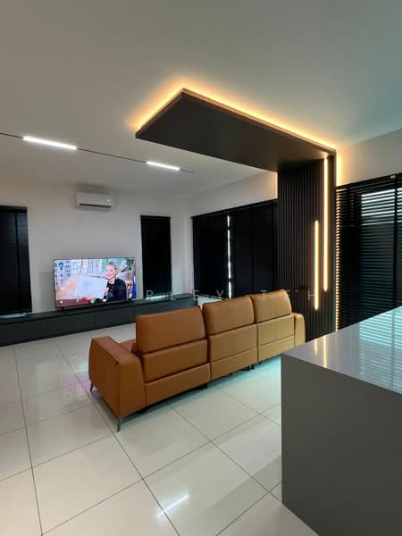 Rumah Berkembar untuk Dijual di Bandar Cassia (Batu Kawan) - Shirley Teh - Living Room - PropertyGuru.com.my